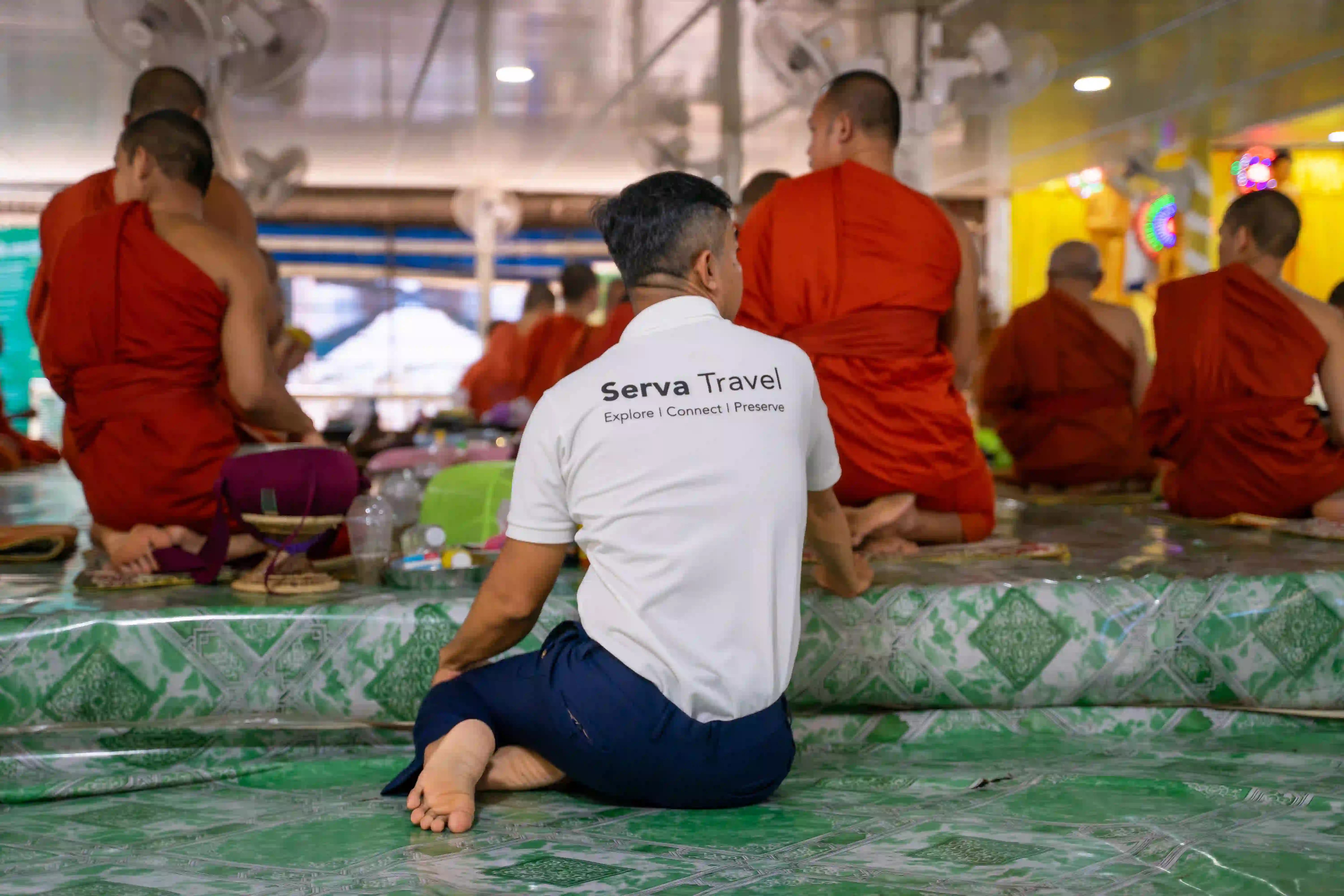 Monk Blessing_Serva Travel